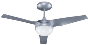 Capri Ceiling Fan with Light 107 cm Silver