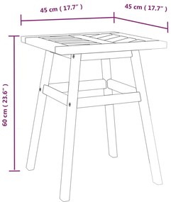 3 pcs conjunto lounge de jardim madeira de acácia maciça