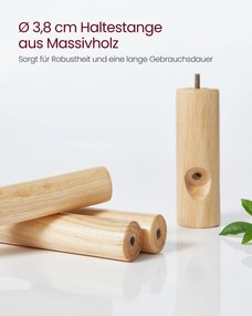 Cabide bengaleiro 47 x 47 x 175 cm Branco