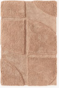 Tapete felpudo com relevo Jade