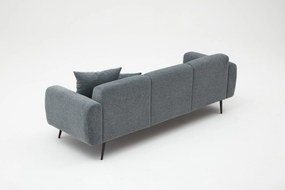 Sofá de 3 Lugares Side – Antracite – 235x77x82 cm