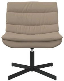 Cadeira Giratória Cappuccino Poliéster, base de metal Padrão