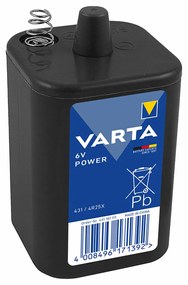 Bateria Varta 431 4R25X Zinco 6 V