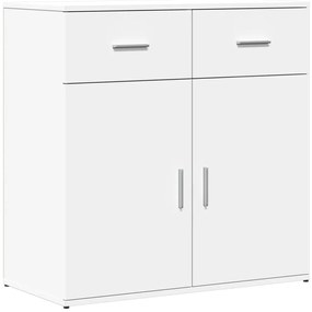 Aparadores 2 pcs 79x38x80 cm derivados de madeira branco