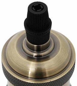 Casquilhos de lâmpadas 2 pcs Bronze E27