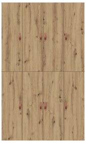 Cama de Armazenamento vidaXL Artisan Carvalho 120x190 cm