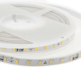 Fita de LED de cor única SMD5630, DC24V DC, 5m (70 Led/m) - Sensor de temperatura, 75W, IP67, Branco Frio