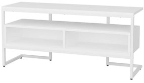 Móvel TV Merrion – Branco – 110x35x49,9 cm