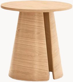 Mesa de apoio redonda em madeira Cep