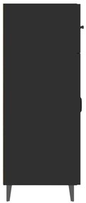 Aparador 69,5x34x90 cm derivados de madeira preto