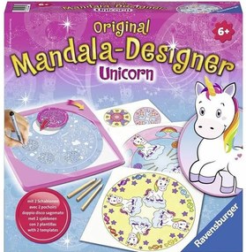 Desenhos para Pintar Ravensburger Design Unicorn Mandala