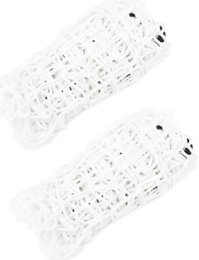 VidaXL Redes para feno 2 pcs retangular 90x60 cm PP branco