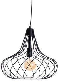 Moderne hanglamp zwart - Iggy Moderno