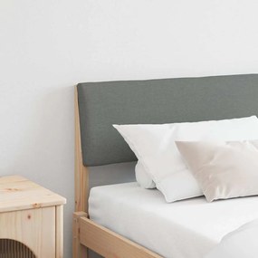 vidaXL Cabeceira estofada Cinza Escuro 180 cm