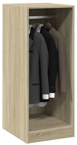 Roupeiro 48x41x102 cm derivados de madeira carvalho sonoma