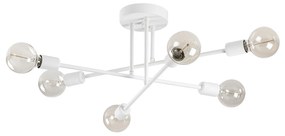 Candeeiro Chandelier Flower – Branco – 64 x 64 cm