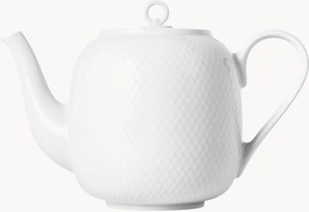 Bule de chá em porcelana com padrão estruturado Rhombe, 1,9 L