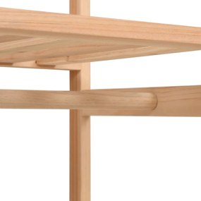 Roupeiro/guarda-roupa 3 prateleiras 110x40x170 cm