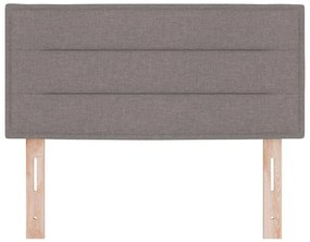 Cabeceira vidaXL Design Linhas Taupe 80 cm Tecido