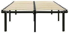 Estrutura de cama 120x200 cm metal preto