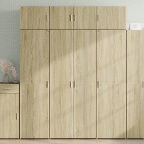 vidaXL Armário alto 80x42,5x185 cm deriv. de madeira carvalho sonoma