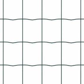 Cerca Euro com 13 postes - 1,2 x 25 m - Aço Galvanizado Verde