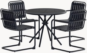 Conjunto de jantar para jardim Chios, conjunto de 5