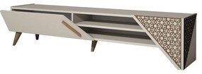 Móvel TV Beril – Creme – 180x37x40 cm