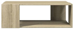 Mesa de centro 89,5x48x30 cm derivados madeira carvalho sonoma