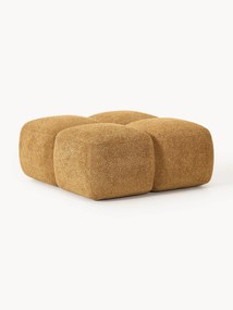 Pufe em teddy-bouclé Tayla
