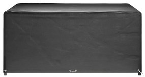 Capas p/ mobília de jardim 2 pcs 16 ilhós 250x250x90cm quadrado