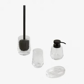 Conjunto De Banho Dailany Transparente - Sklum