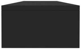 Suporte para monitor 100x24x13 cm derivados de madeira preto