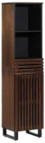 vidaXL Aparador 38x34x160 cm madeira de mangueira maciça castanho