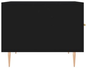 Mesa de centro 50x50x40 cm derivados de madeira preto