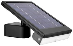 Luz de Parede EDM LED Solar Preto 6 W 720 Lm (6500 K)