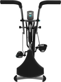 Bicicleta indoor Drumfit WOD Rider 1000 Eolo com resistência de ar ajustável manualmente