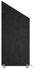 Capa p/ cadeira de jardim 8 ilhós 65x65x110/150 cm polietileno