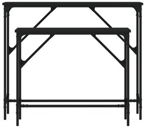 Consola de Entrada Simone - 2 Mesas - 95 x 26 x 80 cm / 75 x 26 x 63 c