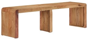 Banco 160x38x45 cm madeira de acácia maciça