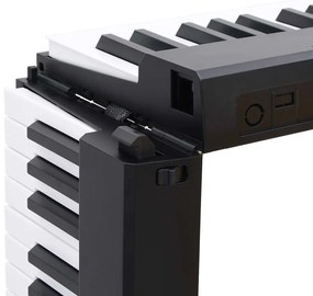 88 teclas Piano teclado elétrico com suporte de música dobrável
