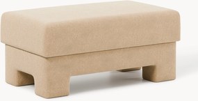 Pufe em bouclé Atlas