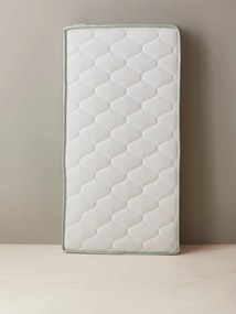 Colchão em espuma reciclada, termorregulador, com tratamento Passerelle® para bebé branco