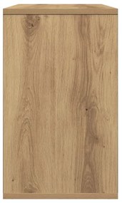 Mesa de apoio carvalho artesanal 50x30x50 cm madeira trabalhada