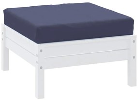 Almofadão p/ móvel de paletes 60x60x9,5 cm oxford azul-marinho