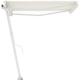 Toldo automático independente 300x250 cm cor creme
