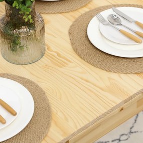 Mesa de Jantar Romeo Extensível com Laterais Abatíveis - Design Natura