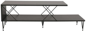 Móvel TV Street – Antracite – 120x40x30 cm