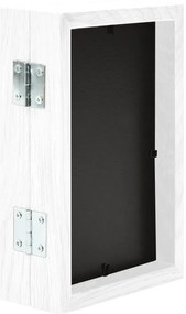 Moldura com duas dobras 2x(21x29,7 cm) branco