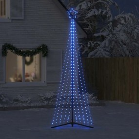 Árvore de Natal LED 495 LEDs Azul 300,5 cm